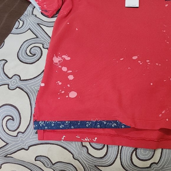 SOLD!!! $198 Polo Country Ralph Lauren Classic Fit Distressed Paint Splatter - Picture 6 of 12